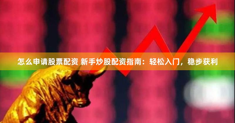 怎么申请股票配资 新手炒股配资指南：轻松入门，稳步获利